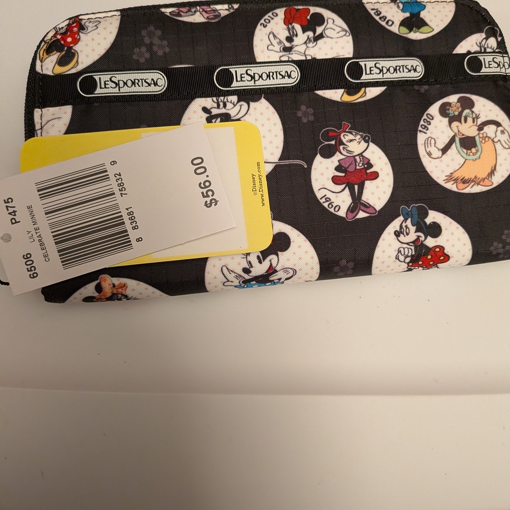 LeSportsac Disney "Celebrate Minnie" Mouse Wallet - Picture 2 of 10